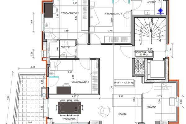 3 bedrooms
